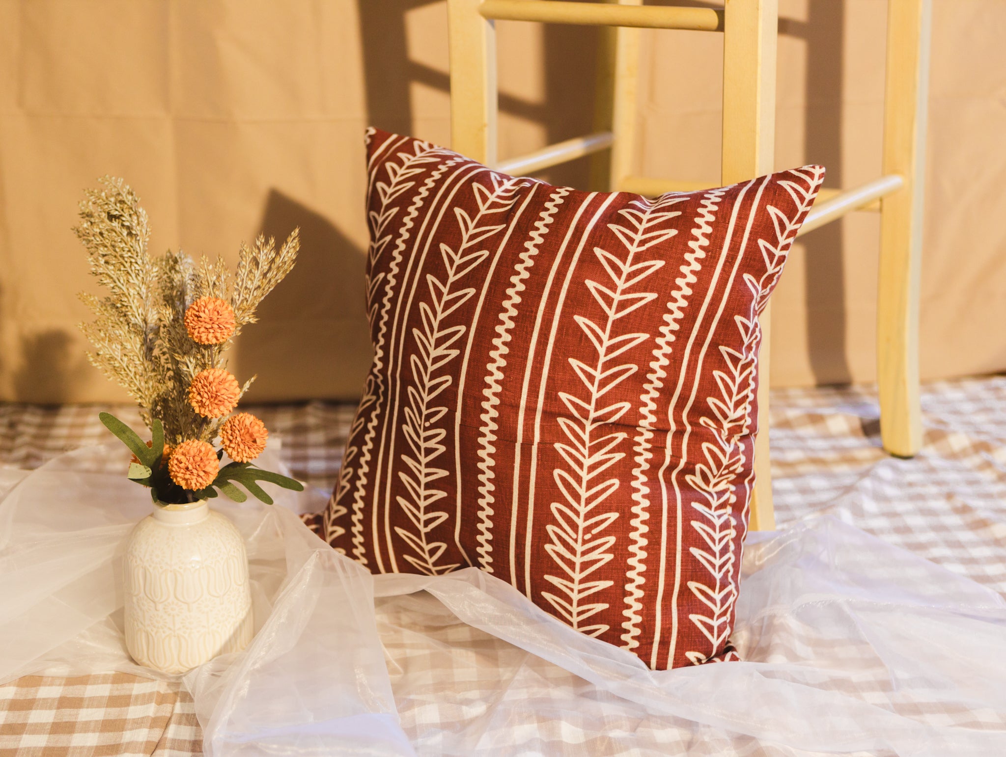 Echo Throw Pillow Cover