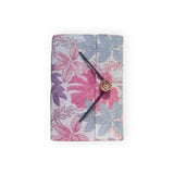 Handcrafted Recycled Paper Journal A5 - Pink Florals