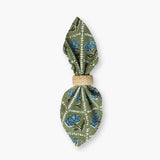 Noor Table Napkin - Olive & Blue Set of 2