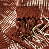 Handwoven Placemats- Set of 4 - Brick Red