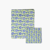 Nikhar Hand-Printed Dining Linen Set | Table Runner & Napkin