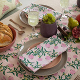 Rasa Hand-Printed Dining Linen Set | Table Runner & Napkin