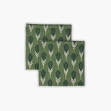 Bahaar Table Napkin - Oil Green Set of 2