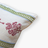 Sara Lumbar Throw Pillow Cover - Mauve
