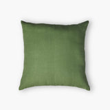 Bella Throw Pillow Cover - Olive Green & Blue