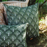 Zeenat Throw Pillow Cover - Chive