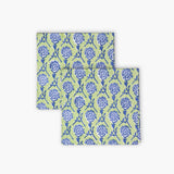 Nikhar Table Napkins Set of 2 - Lily Green
