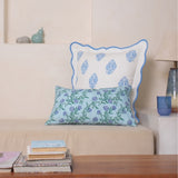 Nila - Rasa Blue Throw Pillow Cover Set of 2