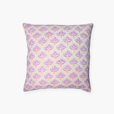 Zeenat Throw Pillow Cover - Lilac