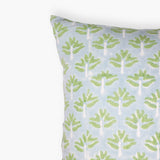 Zeenat Throw Pillow Cover - Powder Blue