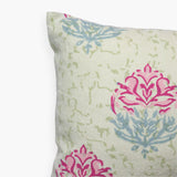 Vana - Lumbar Pure Linen Throw Pillow Cover - Aloe Green