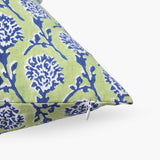 Noor - Nikhar Butter Yellow & Lily Green Throw Pillow Cover Set of 2