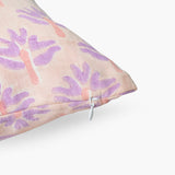 Zeenat Throw Pillow Cover - Lilac