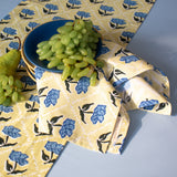 Noor Table Napkin Set of 2 - Butter Yellow