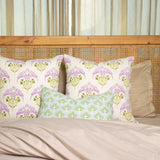 Soma - Zeenat Lavender & Powder Blue Throw Pillow Cover Set of 3