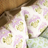 Soma - Zeenat Lavender & Powder Blue Throw Pillow Cover Set of 3